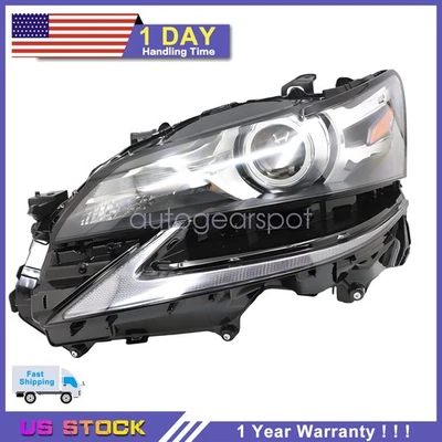 Faro conductor izquierdo 1 pieza para Lexus GS350 GS-F 16-20,GS200t 16-17,GS450h 16-18 Foto 1 de 4