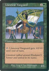 Invasion #197 Llanowar Vanguard - Picture 1 of 2