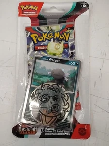 Pokemon TCG - Scarlet&Violet - Obsidian Flame - Checklane Blister Sealed! Wooper - Bild 1 von 4