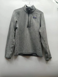 Patagonia Better Pullover Gr. Small 1/4 Zip Fleece Outdoor Wandern Grau Herren - Bild 1 von 7