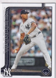 2025 Topps MLB Baseball Series 1 No. 321 Luis Gil New York Yankees - Bild 1 von 2