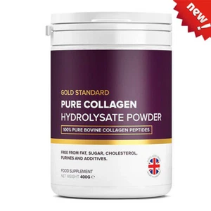 Collagen Powder, Gold Standard Bovine Collagen Peptides Powder 400g 14.1 Qunce~ - Picture 1 of 4