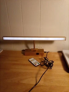 JOOSENLUX LED Picture Light Matte Antique Bronze Gold Picture Light With remote - Picture 1 of 6