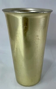 Vintage Aluminium Becher Made in Italy - MCM - je 1 Stück - goldfarben - Bild 1 von 4