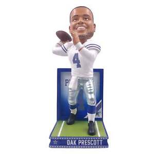 Dak Prescott Dallas Cowboys Light Up Back Plate Bobblehead NFL Football