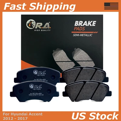 Pastillas de freno de disco delanteras para Hyundai Accent 2012-2017 1,6 L GL GLS LE SE Foto 1 de 4