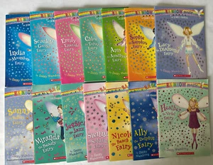 Rainbow Magic Fairies Lot of 14 Paperback Books Daisy Meadows FAST SHIPPING - Foto 1 di 17