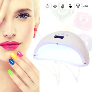 48W Professional 24 LED UV Nail Lamp Dryer Gel Polish Light Curing Machine US - Picture 1 of 8