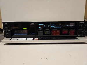 Aiwa AD-F770 cassette deck - FOR PARTS/REPAIR ONLY - Picture 1 of 8