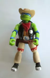 Exclusivo Walmart CRAZY COWBOY LEO | TMNT Mutant Mayhem Disguise Turtle - Imagen 1 de 2