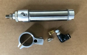Kit de palanca de cambios Air Ram de aluminio con soporte de 2,50" carrera - Imagen 1 de 1