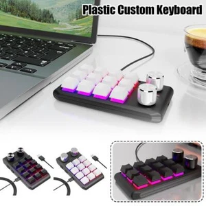 12 Key Keyboard Custom Shortcuts RGB Programmable Keys Bluetooth Ne Hotswap I1M3 - Picture 1 of 20