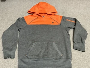 Fila Pullover Hoodie Sweatshirt Boys Small Size 8 Gray - Picture 1 of 5