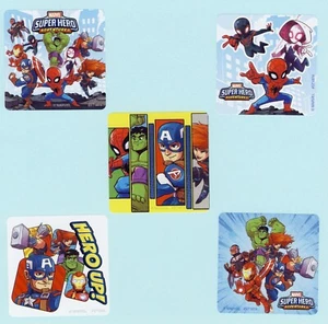 15 Marvel Super Hero Adventures Large Stickers - Captain America, Hulk, Iron Man - Picture 1 of 1