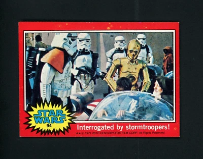Interrogated By Stormtroopers - 1977 Topps Star Wars #94 NM - Image 1 of 2