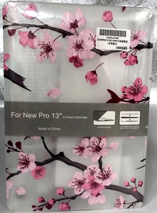MacBook Pro 13" Carcasa Rígida y Cubierta de Teclado Transparente Floral Flores - Imagen 1 de 7