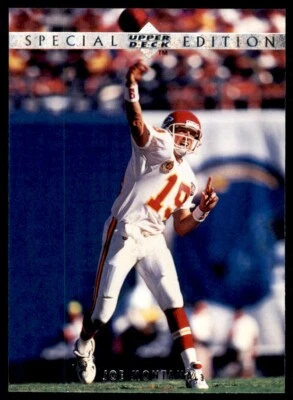 1995 Upper Deck Special Edition Joe Montana NM Kansas City Chiefs 0942 - Image 1 of 2