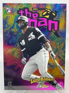 Luis Robert 2020 Topps Finest Rookie The Man #FTM-9 Medias Blancas de Chicago radiocontrol (B) - Imagen 1 de 2