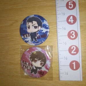 A47545 PSYCHO PASS Can badge Akane Tsunemori + Teppei Sugo - Picture 1 of 4