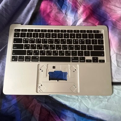 Apple Originale Tastiera Chassis Macbook Air 13” A2337 M1 2020 Korea Argento A - Immagine 1 di 2