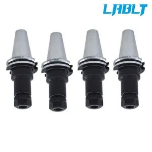 LABLT CAT40-ER20 Mandrini a Colletto con Calibro Lungo 4" Lunghezza - Set 4 Mandrini Porta Utensili - Foto 1 di 12