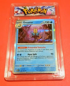 Pokemon Card,Stage 2 Omastar HP150 Aqua Split Attack Primordial Tentacle 139/165 - Picture 1 of 5