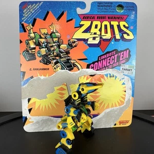 Z Bots Radical Robot Machines Z Ramjammer Link Bots w/ Card Back Galoob - Picture 1 of 14