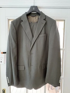 Nautica Men's Green OLIVE Modern Fit Stretch Jacket Pants 2-Piece Suit Size 42R - Picture 1 of 2