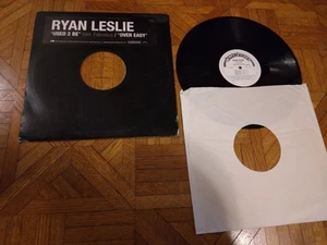 Ryan Leslie "Used 2 Be /Over Easy" Fabolous Casablanca 12" Vinyl Single PROMO VG - Foto 1 di 9