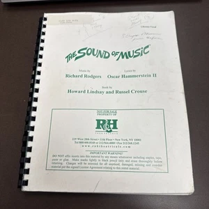 The Sound Of Music Libretto Vocal Book R&H Theatricals Rodgers & Hammerstein - Picture 1 of 6