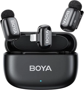 BOYA mini Wireless Microphone for iPhone with MFi Certified Ligntning Interface - Picture 1 of 7