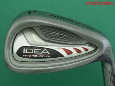 Adams Idea a3 Hybrid Single PW Pitching Wedge Steel Stiff Shaft Mens Right Hand - Image 1 of 4