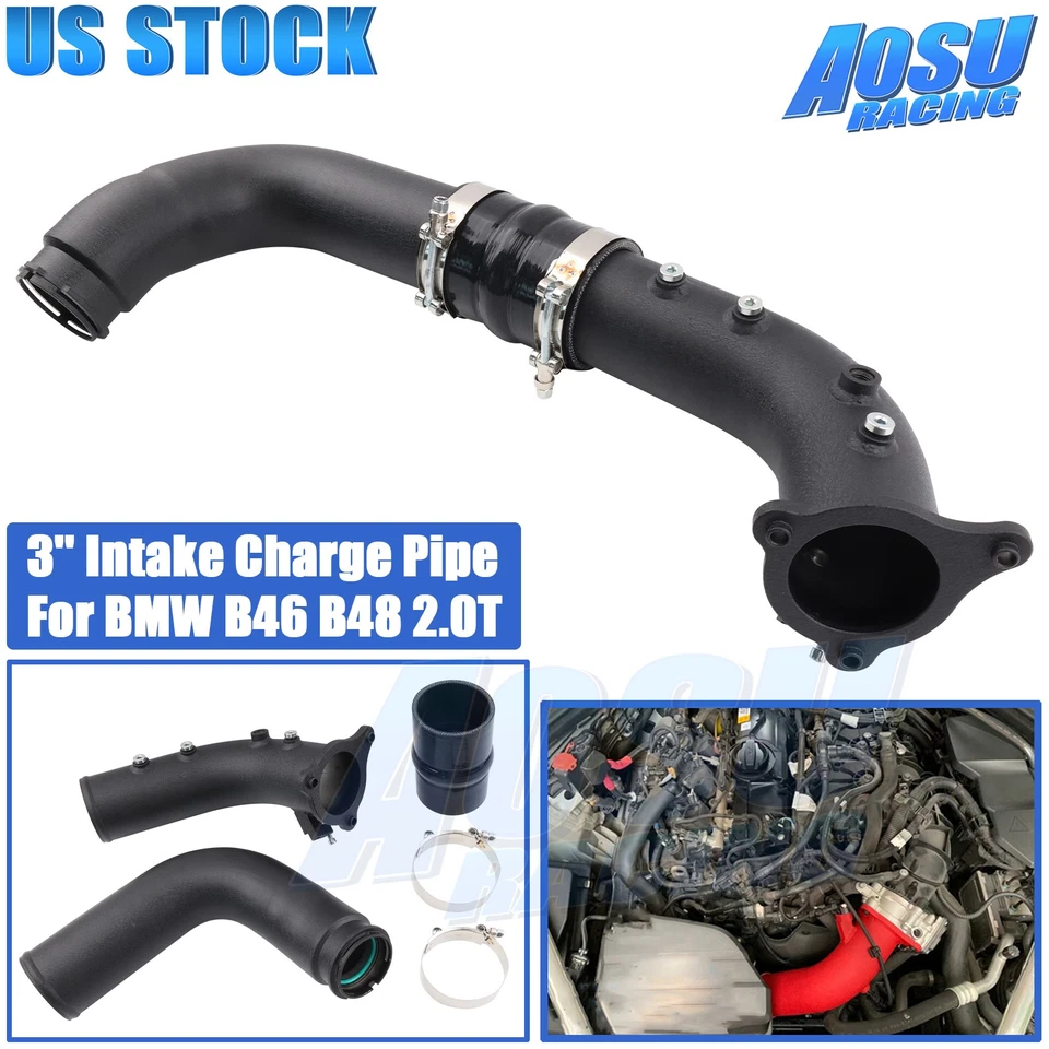 Tubo de carga de admisión ix para BMW B46 B48 2.0T F30 F32 G20 320i 330i 330e 420i 430i Foto 1 de 4