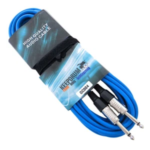 Cable de guitarra keepdrum GC-004 3m azul - Imagen 1 de 3
