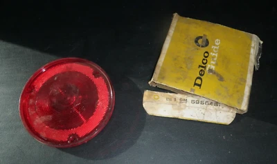 Nuevo de Lote Antiguo 1967-1978 Chevrolet Chevy GMC Camión Luz Trasera Paso Lente 5956481 Guía Foto 1 de 3