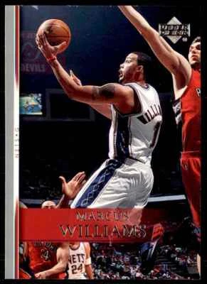 2007-08 Upper Deck Marcus Williams New Jersey Nets #95 - Image 1 of 2
