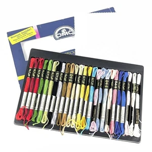 DMC Special Gift Pack 25 4M Skeins Cotton Embroidery Floss Rainbow Colors Set - Picture 1 of 11
