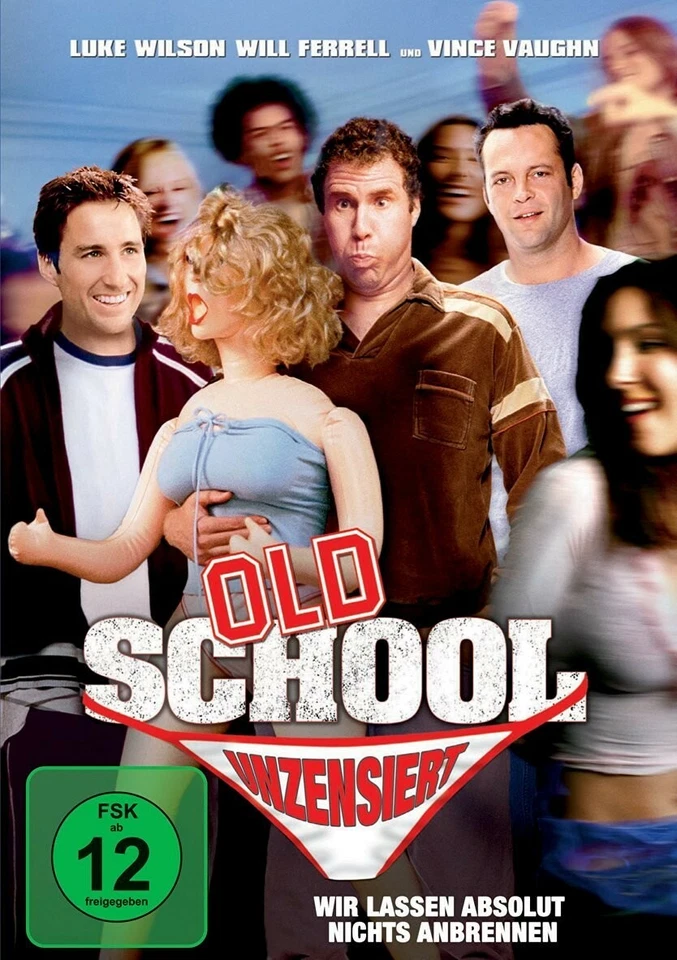 OLD SCHOOL   DVD NEW VINCE VAUGHN/LUKE WILSON/WILL FERRELL/+ - Image 1 of 1