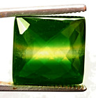 25.50 Cts. Natural Brazilian Bi-Color Tourmaline Emerald Cut Certified Gemstone