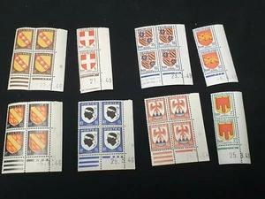 lot bloc date écussons neuf - Imagen 1 de 5