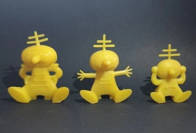 Vtg 60s NABISCO Full Set SPOON MUNCHY CRUNCHY Cereal Premium Alien Rare! - Image 1 of 4