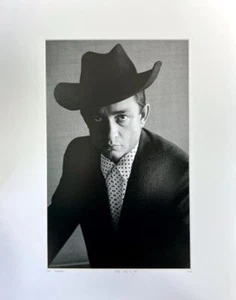 Don Hunstein Johnny Cash Famous Music YellowKorner Certified Photograph - Picture 1 of 3