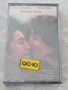 JOHN LENNON & Yoko Ono - Milk & Honey - Tape Cassette RARE NEW SEALED CANADIAN - Picture 1 of 8