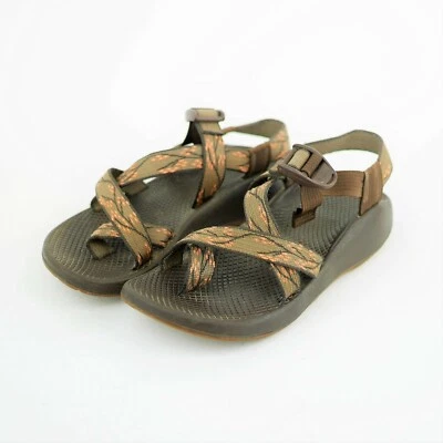 CHACO Z/2 Women's 6 Brown comfort walking hiking sandal nylon straps sports shoe - Imagem 1 de 4