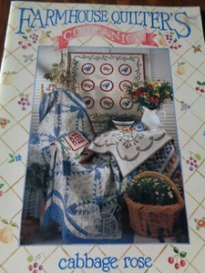 BAUERNHAUS QUILTER BEGLEITER MUSTER KOHLROSE BOTANISCHER KRANZ EICHEL GRAT - Bild 1 von 8
