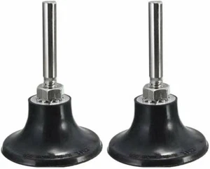 2 Pack 2 inch Sanding Disc Holder Roll Lock Rotary Pad Holder Mandrel 1/4" Shank - Picture 1 of 7