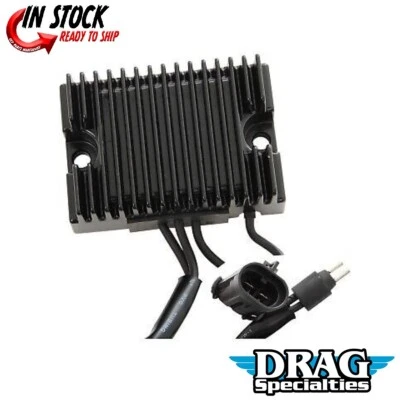 Regulador de estado sólido Drag Specialties 2112-0829 negro para 04-06 Sportster Foto 1 de 3