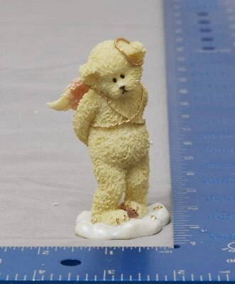 Boyds Bears  Lil' Wings BASHFUL Angel Bear Figurine [1E/270] ORIG BOX - Image 1 of 4