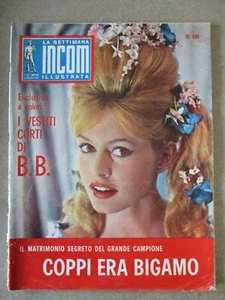 LA SETTIMANA INCOM NUMERO 18 ANNO 1960 COPERTINA BRIGITTE BARDOT - Bild 1 von 1