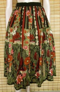 BUNTER TRACHTENROCK - SPITZE - COTTON - VINTAGE - LANDHAUSMODE - WIE NEU - GR.40 - Bild 1 von 2